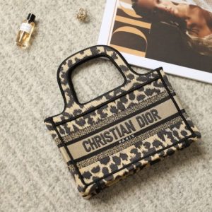 Replica Dior Tote Book Mini Leopard 6 Replica Dior Tote Book Mini Leopard - premium 1:1 fake handbag model