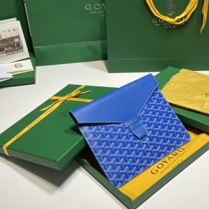 Replica Goyard Camond Pouch Blue 4 Replica Goyard Camond Pouch Blue - top-rated replica designer bag