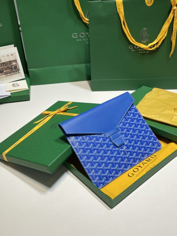 Replica Goyard Camond Pouch Blue 4 Replica Goyard Camond Pouch Blue - top-rated replica designer bag