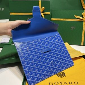 Replica Goyard Camond Pouch Blue 7 Replica Goyard Camond Pouch Blue - 1:1 designer replica handbag