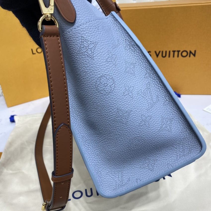 Replica Louis Vuitton On My Side Sky Blue 7 Replica Louis Vuitton On My Side Sky Blue - premium 1:1 fake handbag model