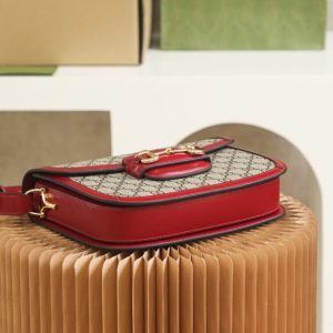 Replica Gucci Horsebit 1955 Classic Red 2 Replica Gucci Horsebit 1955 Classic Red - premium 1:1 fake handbag model