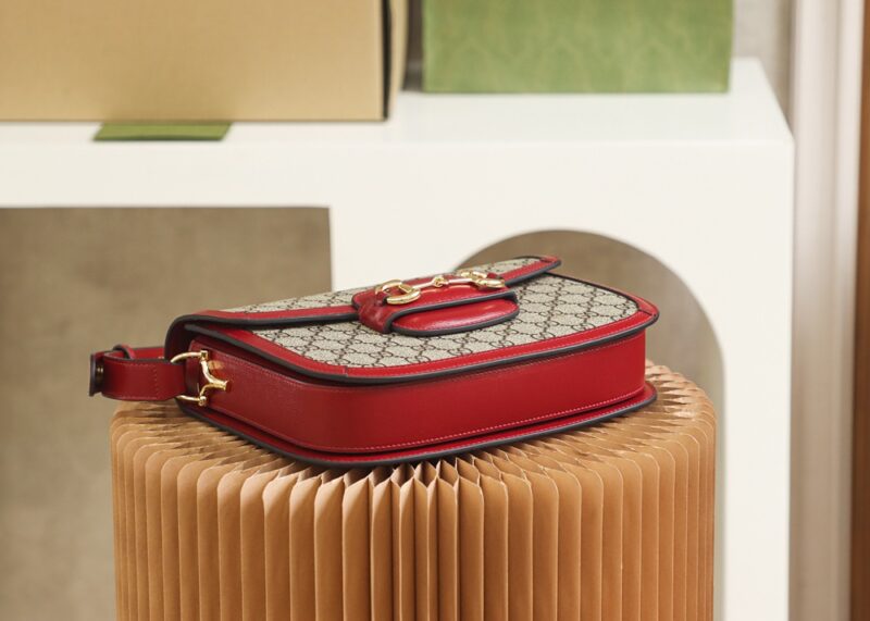 Replica Gucci Horsebit 1955 Classic Red 2 Replica Gucci Horsebit 1955 Classic Red - premium 1:1 fake handbag model
