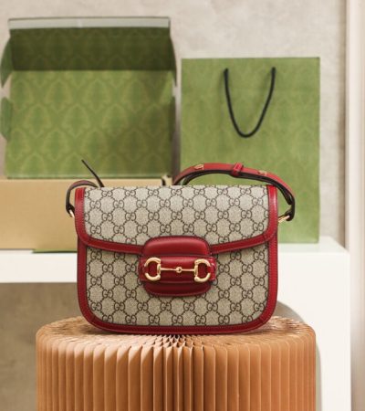 Replica Gucci Horsebit 1955 Classic Red - near-authentic luxury replica handbag
