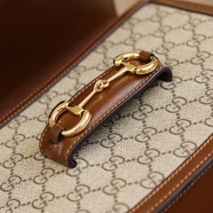 Replica Gucci Horsebit 1955 Classic Brown - ultra-realistic fake designer tote