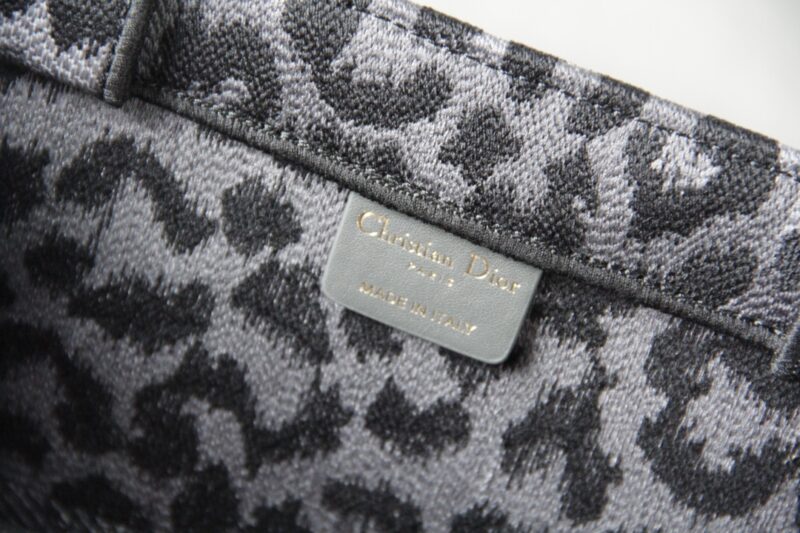 Replica Dior Tote Book Leopard Grey 3 Replica Dior Tote Book Leopard Grey - high-quality designer bag clone