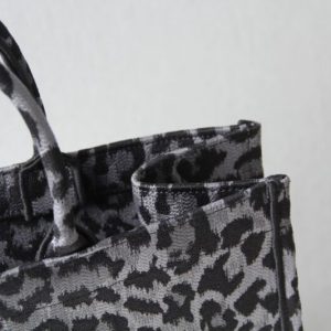 Replica Dior Tote Book Leopard Grey 4 Replica Dior Tote Book Leopard Grey - high-accuracy replica luxury purse