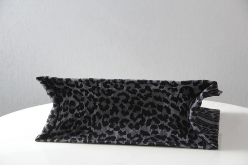 Replica Dior Tote Book Leopard Grey 5 Replica Dior Tote Book Leopard Grey - high-accuracy replica luxury purse