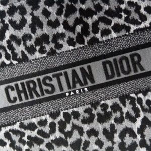 Replica Dior Tote Book Leopard Grey 7 Replica Dior Tote Book Leopard Grey - top-tier luxury replica shoulder bag