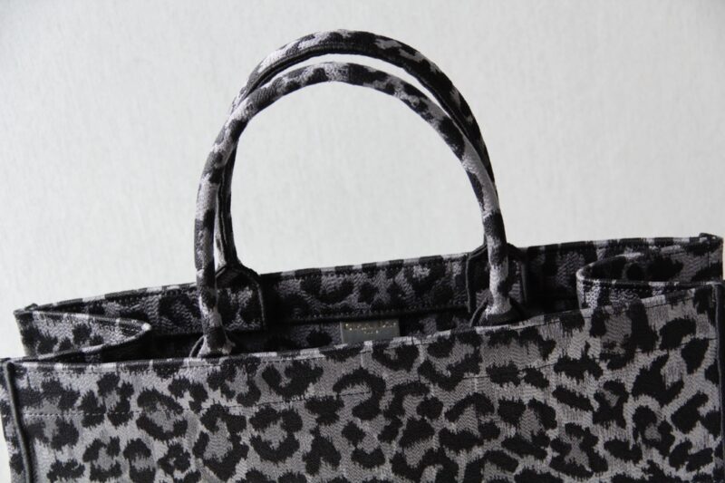 Replica Dior Tote Book Leopard Grey 2 Replica Dior Tote Book Leopard Grey - high-accuracy replica luxury purse