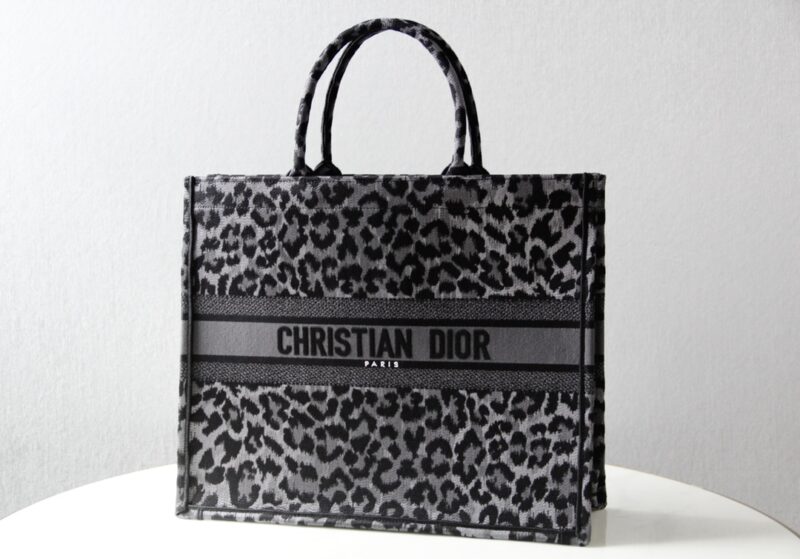 Replica Dior Tote Book Leopard Grey 9 Replica Dior Tote Book Leopard Grey - premium-grade designer purse dupe