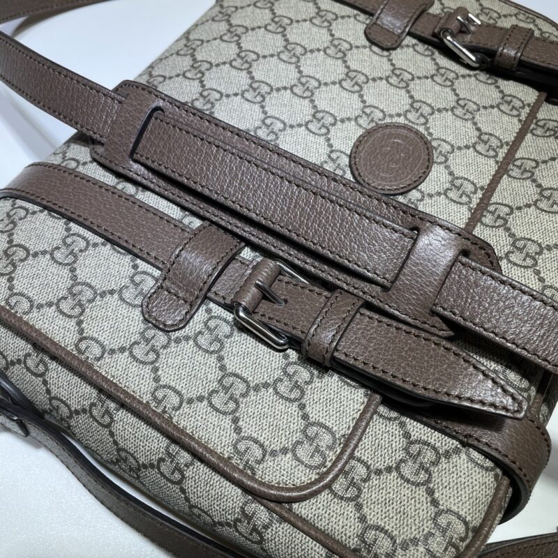 Replica Gucci GG Supreme Shoulder Bag Beige - 1:1 designer replica handbag
