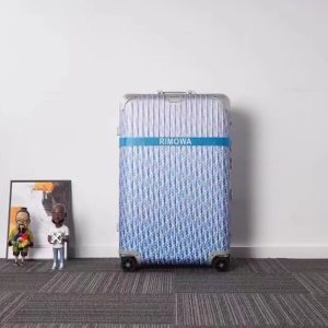 Replica Rimowa Dior Suitcase Light Blue - best-selling designer handbag dupe