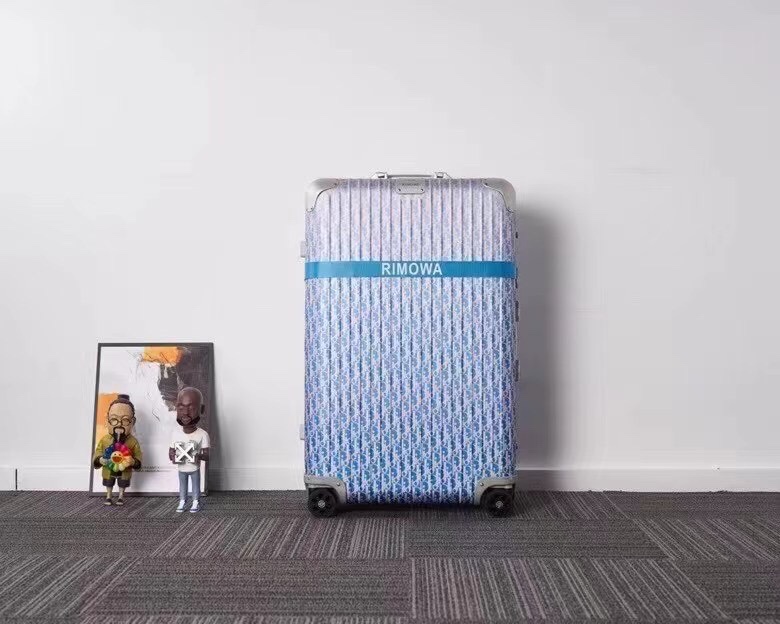 Replica Rimowa Dior Suitcase Light Blue - best-selling designer handbag dupe