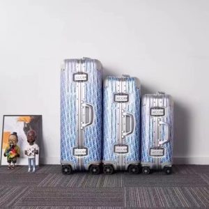 Replica Rimowa Dior Suitcase Light Blue - top-tier luxury replica shoulder bag