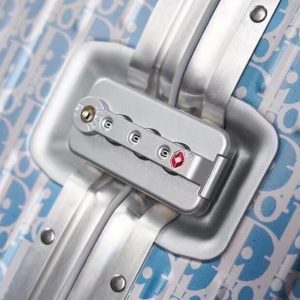 Replica Rimowa Dior Suitcase Light Blue - elite superclone designer purse