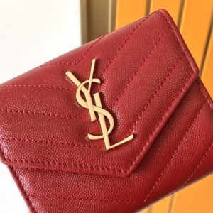 Replica Yves Saint Laurent Tri-Fold Wallet 6 Replica Yves Saint Laurent Tri-Fold Wallet - realistic designer-inspired fake bag