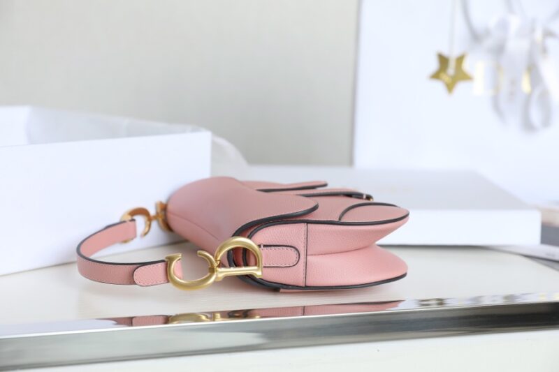 Replica Dior Saddle Bag Small Pink - top-tier luxury replica shoulder bag