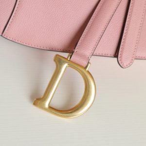 Replica Dior Saddle Bag Pink 4 Replica Dior Saddle Bag Pink - high-end fake designer purse