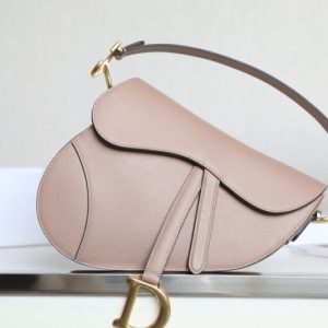 Replica Dior Saddle Bag Nude 9 Replica Dior Saddle Bag Nude - top-tier luxury replica shoulder bag