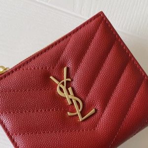 Replica Yves Saint Laurent Zipper Wallet 6 Replica Yves Saint Laurent Zipper Wallet - high-quality designer bag clone