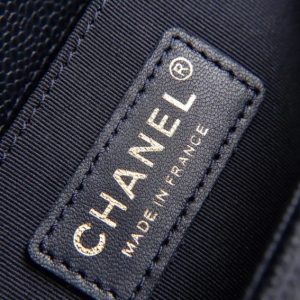 Replica CHANEL Le Boy Dark Blue - elite superclone designer purse