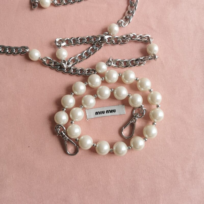 Replica Miu Miu Matelassé Pearl White 9 Replica Miu Miu Matelassé Pearl White - best quality luxury bag dupe