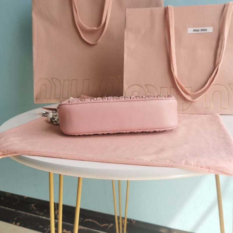 Replica Miu Miu Matelassé Pearl Pink 8 Replica Miu Miu Matelassé Pearl Pink - 1:1 designer replica handbag