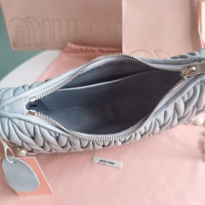 Replica Miu Miu Matelassé Pearl Blue 5 Replica Miu Miu Matelassé Pearl Blue - top-rated replica designer bag