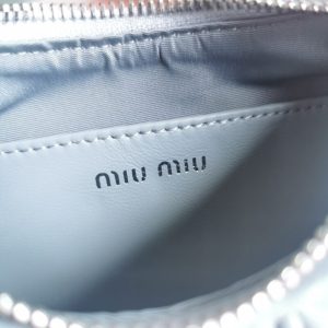 Replica Miu Miu Matelassé Pearl Blue 6 Replica Miu Miu Matelassé Pearl Blue - 1:1 designer replica handbag