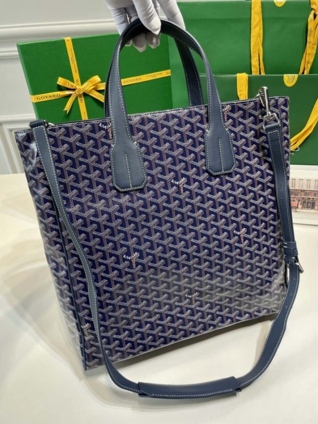 Replica Goyard Voltaire Dark Blue 2 Replica Goyard Voltaire Dark Blue - 1:1 designer replica handbag
