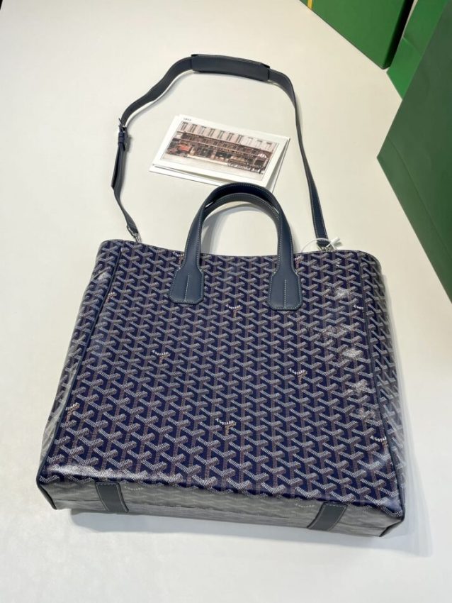 Replica Goyard Voltaire Dark Blue 6 Replica Goyard Voltaire Dark Blue - near-authentic luxury replica handbag