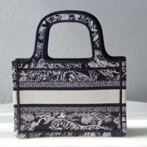 Replica Dior Tote Book Mini Reverse Jouy 6 Replica Dior Tote Book Mini Reverse Jouy - near-authentic luxury replica handbag