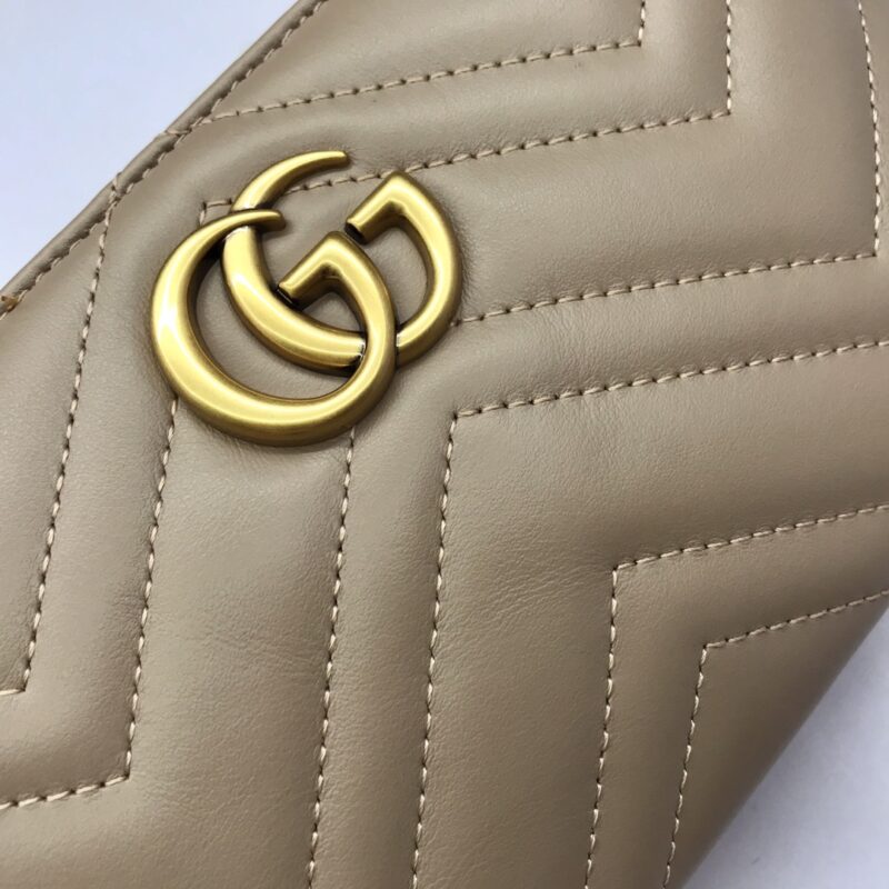 Replica Gucci Marmont Matelasse Wallet On Chain Beige 3 Replica Gucci Marmont Matelasse Wallet On Chain Beige - best quality luxury bag dupe