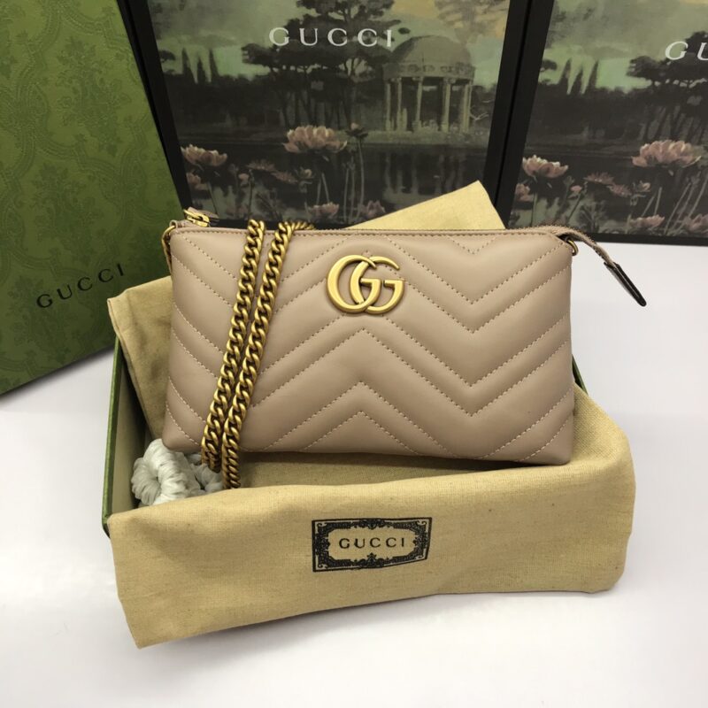 Replica Gucci Marmont Matelasse Wallet On Chain Beige 5 Replica Gucci Marmont Matelasse Wallet On Chain Beige - high-accuracy replica luxury purse