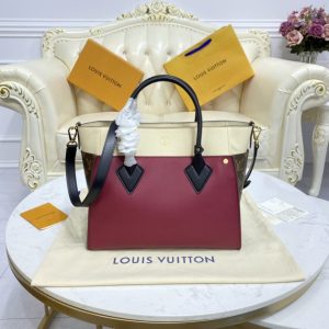 Replica Louis Vuitton On My Side Bordauxe 8 Replica Louis Vuitton On My Side Bordauxe - realistic designer-inspired fake bag