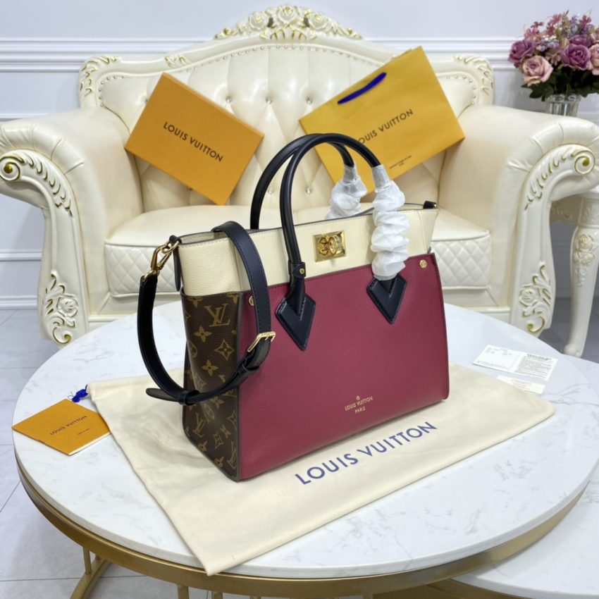 Replica Louis Vuitton On My Side Bordauxe 9 Replica Louis Vuitton On My Side Bordauxe - high-accuracy replica luxury purse
