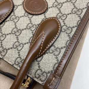 Replica Gucci Ophidia Mini Tote Bag Beige 6 Replica Gucci Ophidia Mini Tote Bag Beige - realistic designer-inspired fake bag