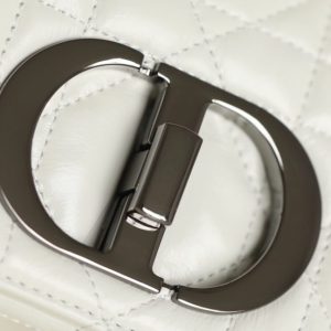 Replica Dior Caro Bag White Gunmetal 8 Replica Dior Caro Bag White Gunmetal - best-selling designer handbag dupe