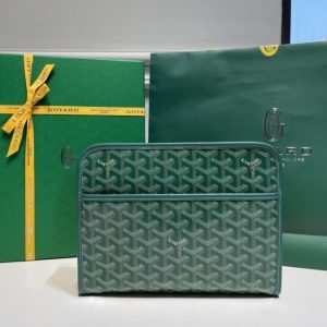Replica Goyard Jouvence Toiletry Bag 1 Goyard Jouvence Toiletry Bag Replica — Premium Goyardine Grooming Case