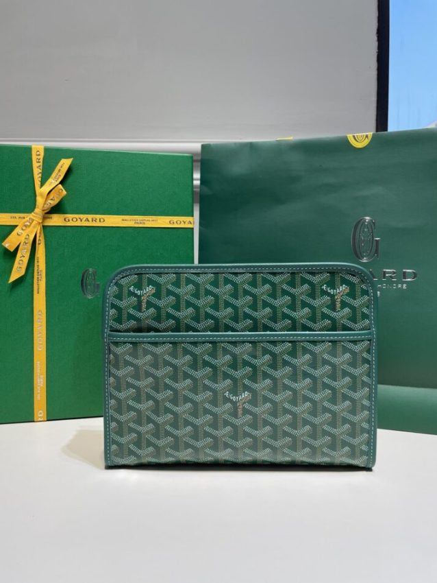 Replica Goyard Jouvence Toiletry Bag 1 Goyard Jouvence Toiletry Bag Replica — Premium Goyardine Grooming Case