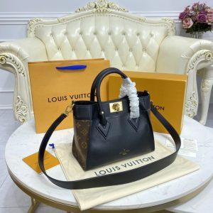 Replica Louis Vuitton On My Side PM Black 3 Replica Louis Vuitton On My Side PM Black - elite superclone designer purse