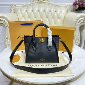 Replica Louis Vuitton On My Side PM Black 1 Replica Louis Vuitton On My Side PM Black - premium-grade designer purse dupe