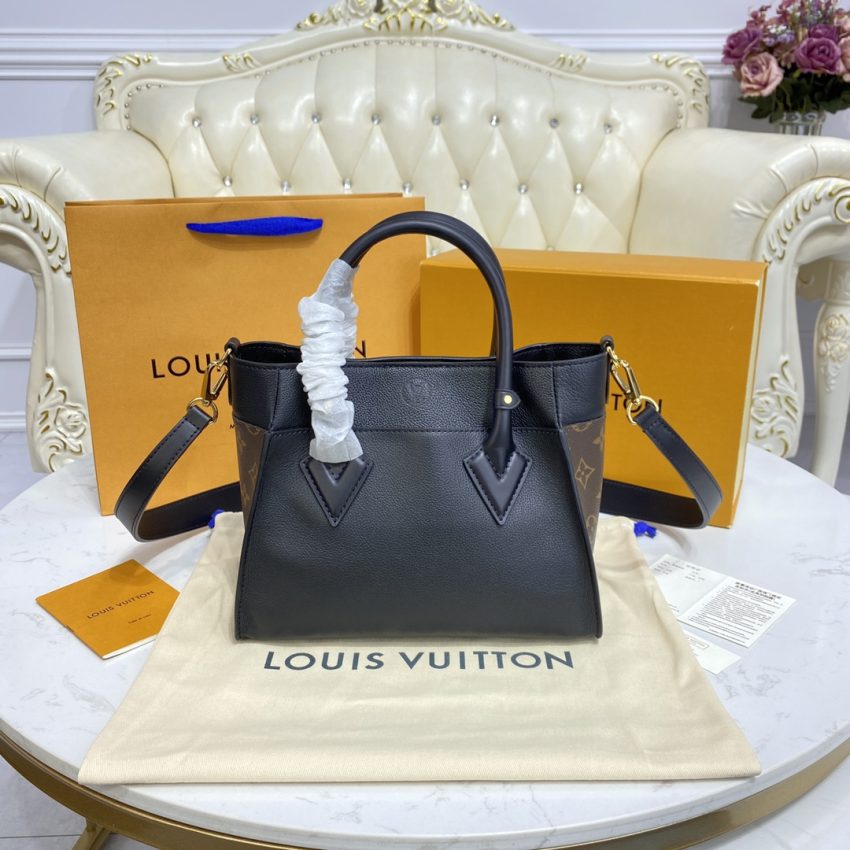 Replica Louis Vuitton On My Side PM Black 8 Replica Louis Vuitton On My Side PM Black - premium 1:1 fake handbag model