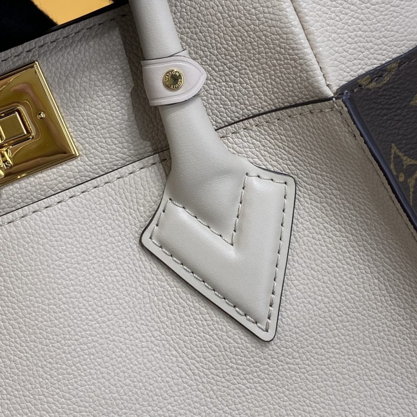 Replica Louis Vuitton On My Side PM Beige - top-tier luxury replica shoulder bag