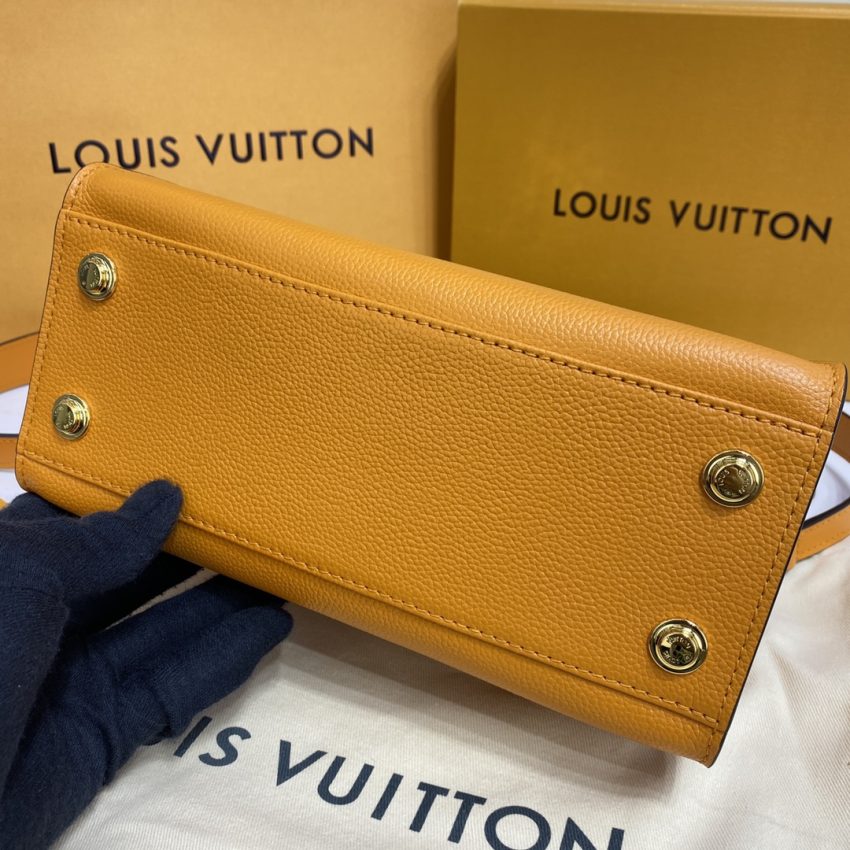 Replica Louis Vuitton On My Side PM Brown - high-end fake designer purse