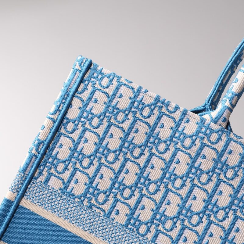 Replica Dior Tote Book CD Light Blue 5 Replica Dior Tote Book CD Light Blue - 1:1 designer replica handbag