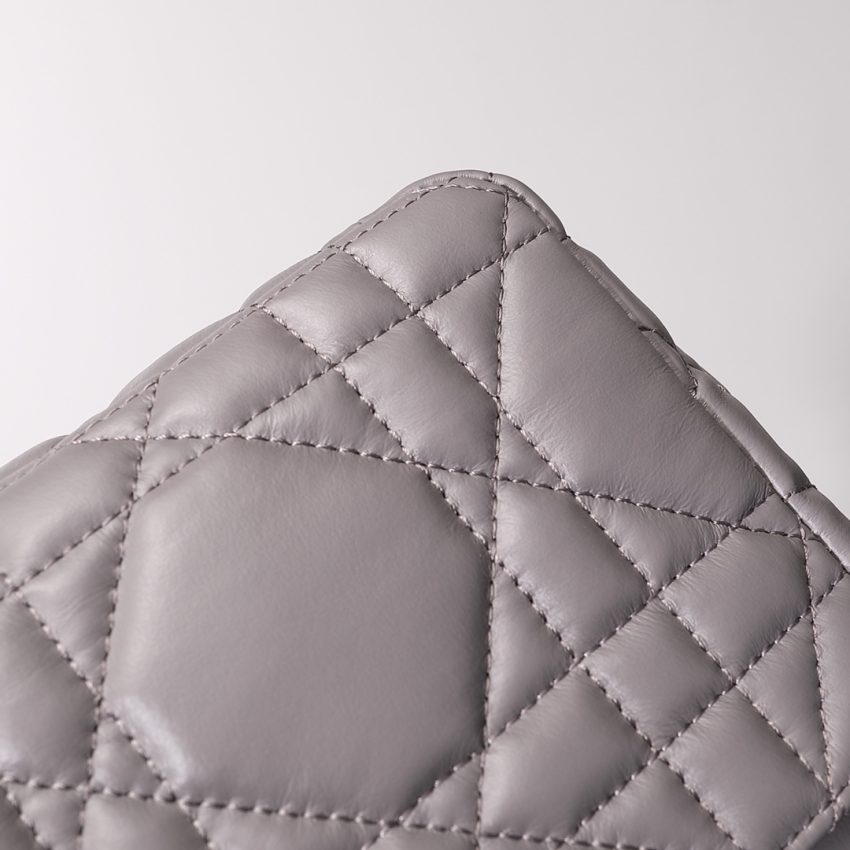 Replica Dior Caro Bag Diamond Grey 6 Replica Dior Caro Bag Diamond Grey - high-end fake designer purse