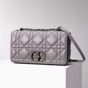 Replica Dior Caro Bag Diamond Grey 2 Replica Dior Caro Bag Diamond Grey - best-selling designer handbag dupe