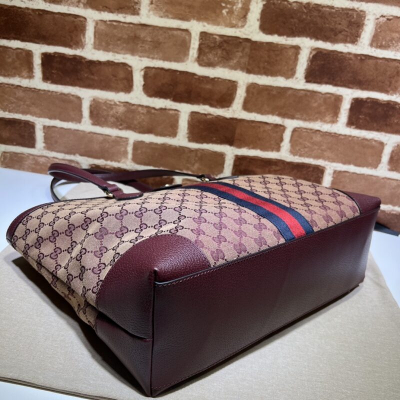 Replica Gucci Ophidia Medium Tote Red 3 Replica Gucci Ophidia Medium Tote Red - authentic-look luxury purse replica
